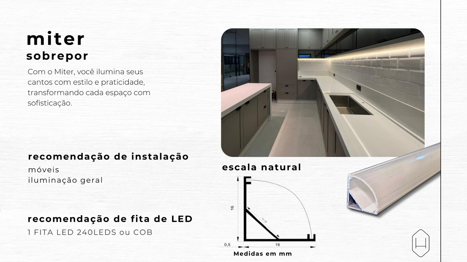 Ficha técnica Miter — medidas e recomendações de instalação