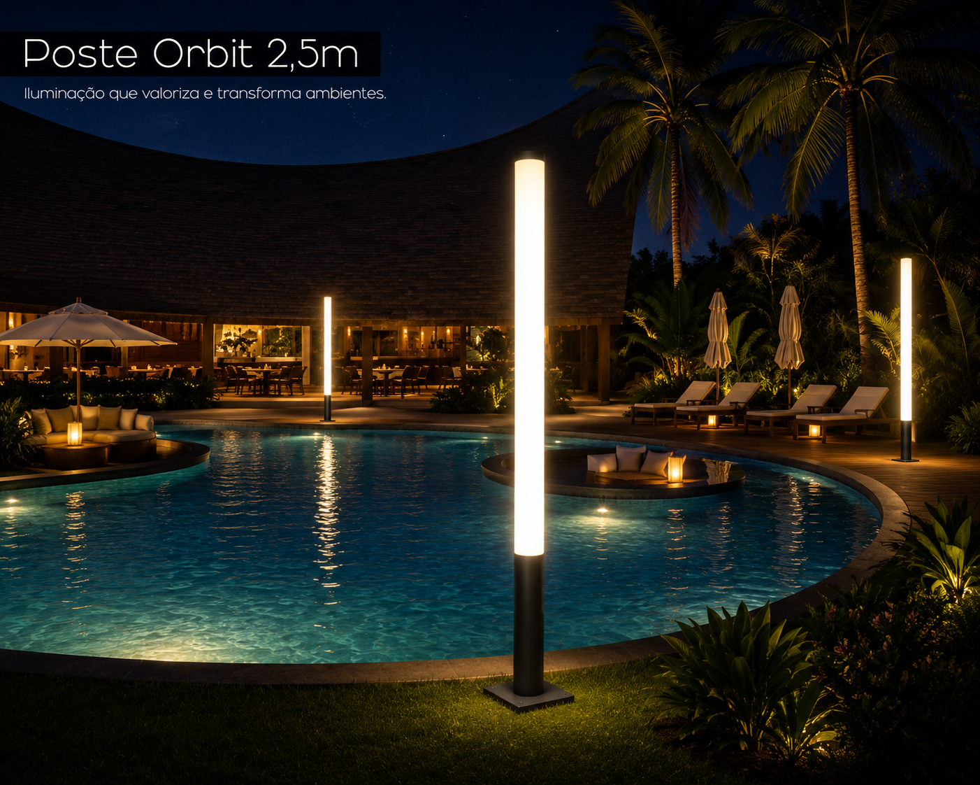 Poste Orbit 2,5m